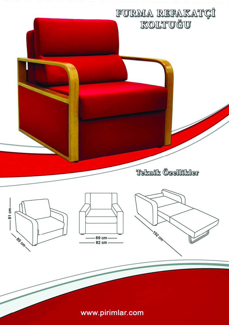 Furma Refakatçi Koltuğu